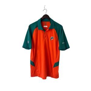 Miami Dolphins Redbox Polo SzS NWOT NFL football 305 Miami football